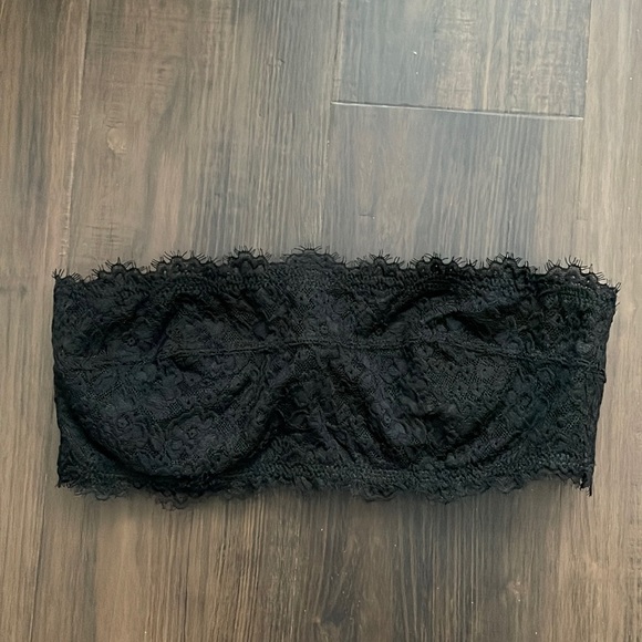 aerie Other - Aerie NWT strapless black lace bra